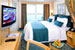 View description of a balcony stateroom