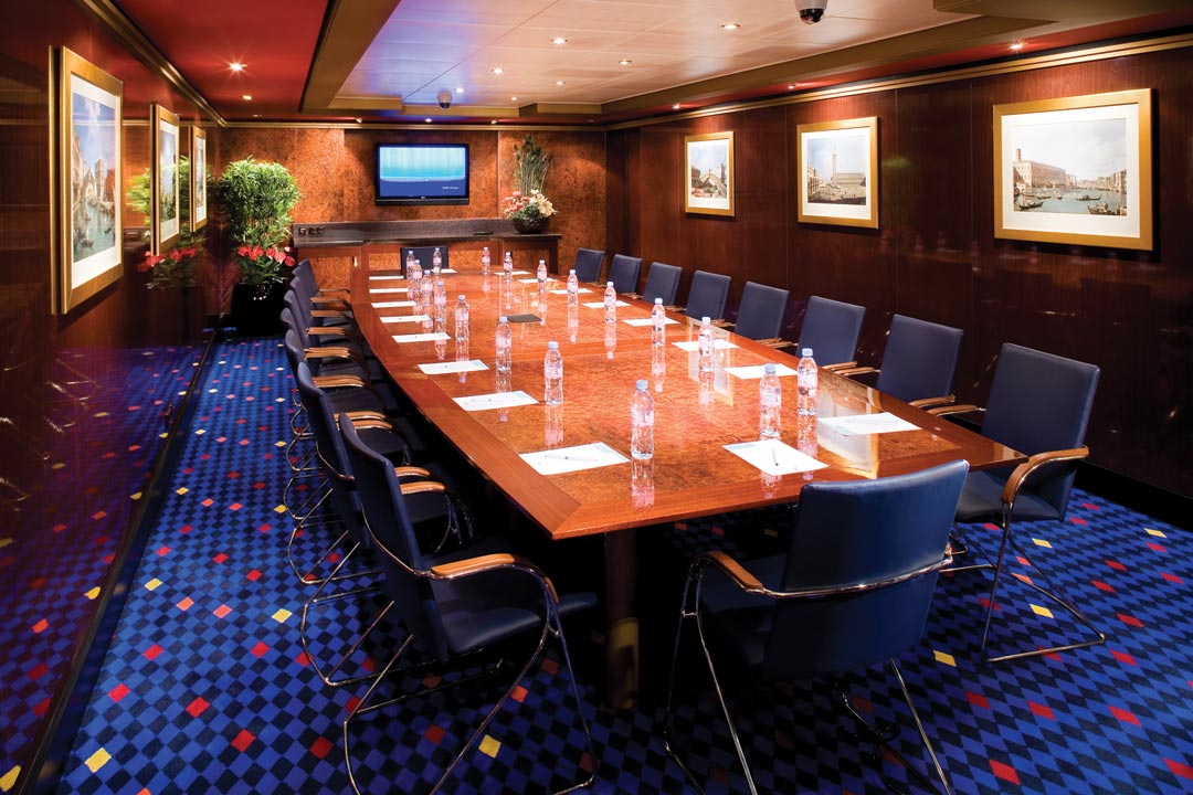 cruise ship conference room